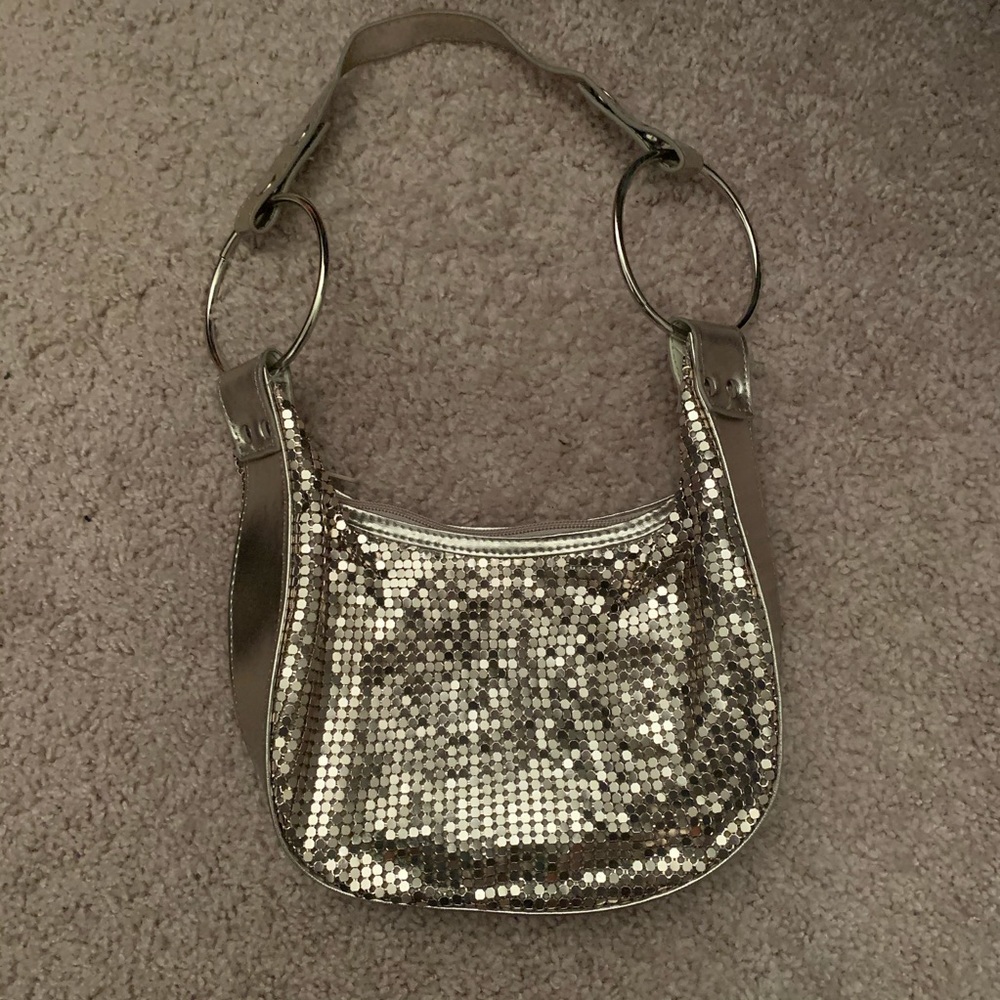 Gold handbag